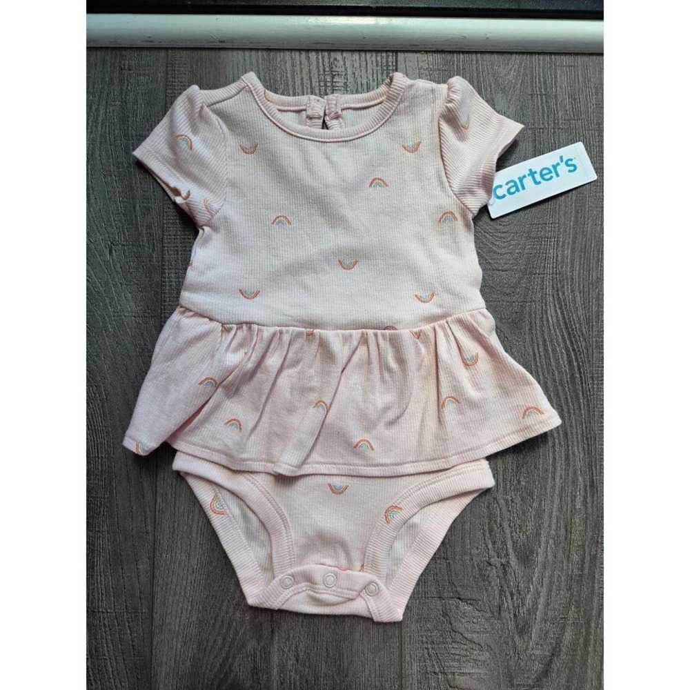 Carter's baby girl bodysuit‎ twirl 6 mos